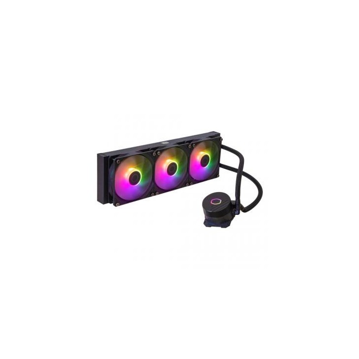 Cooler Master MasterLiquid 360L Core ARGB Carcasa del ordenador, Procesador Kit de refrigeración líquida 12 cm Negro