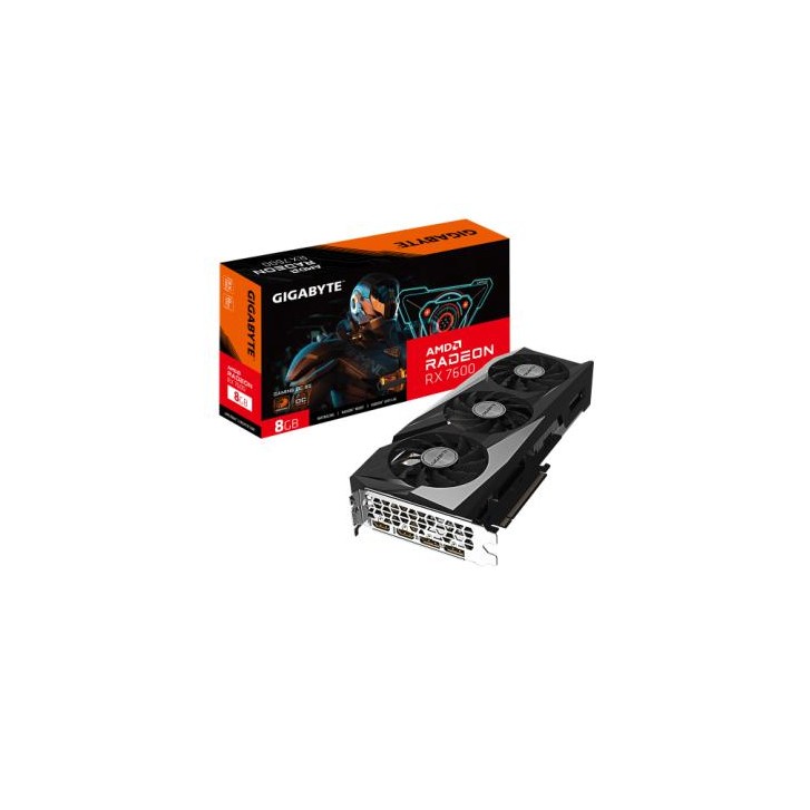 Gigabyte Radeon RX 7600 GAMING OC 8G AMD 8 GB GDDR6