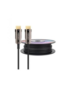 NANOCABLE CABLE HDMI V2.0 AOC 4K@60HZ 18Gbps NEGRO 100 M