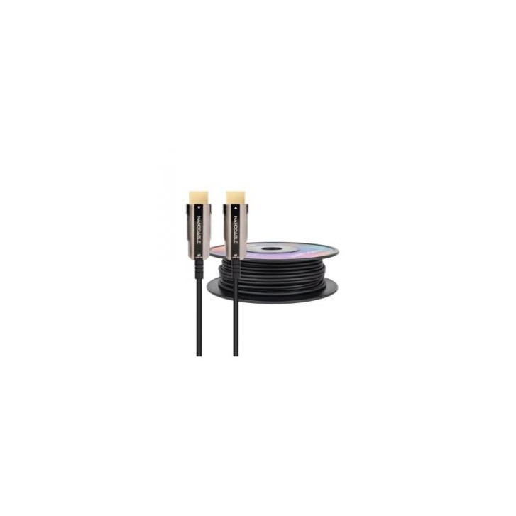 NANOCABLE CABLE HDMI V2.0 AOC 4K@60HZ 18Gbps NEGRO 80 M