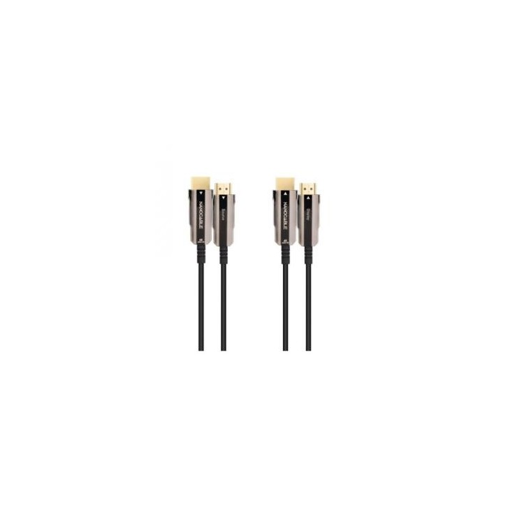 NANOCABLE CABLE HDMI V2.0 AOC 4K@60HZ 18Gbps NEGRO 20 M