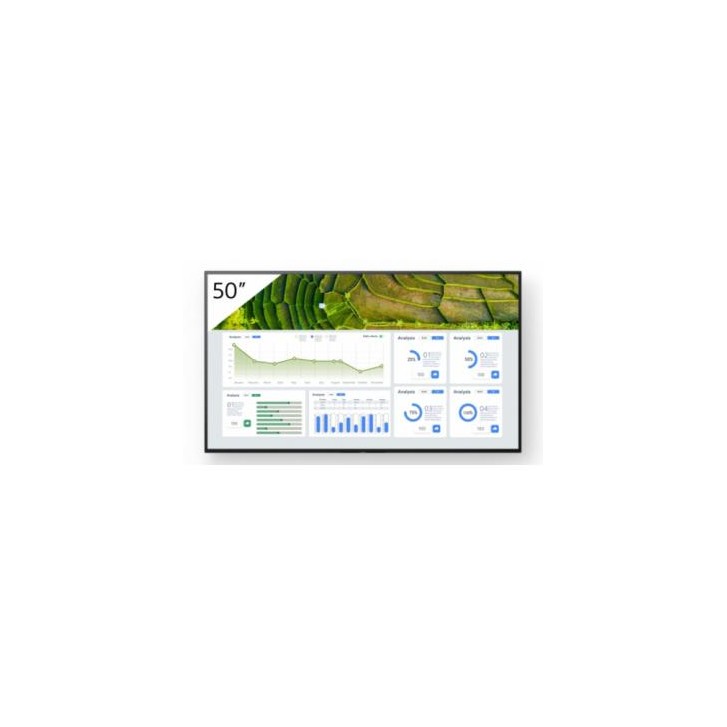 Sony FW-50BZ30L pantalla de señalización Pantalla plana para señalización digital 127 cm (50") LCD Wifi 440 cd / m² 4K Ultra HD 
