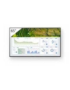 Sony FW-65BZ30L pantalla de señalización Pantalla plana para señalización digital 165,1 cm (65") LCD Wifi 440 cd / m² 4K Ultra H