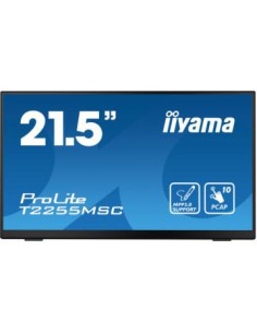 MONITOT IIYAMA 22" TACTIL CAPACITIVO, T2255MSC-B1, IPS, 60HZ, 5 MS, HDMI, USB, DISPLAYPORT, ALT, VESA 100 x 100