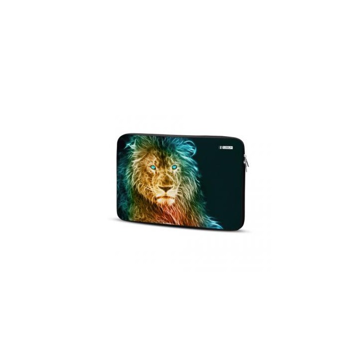 SUBBLIM Funda Ordenador Neopreno Trendy Sleeve Neo Lion 15,6"