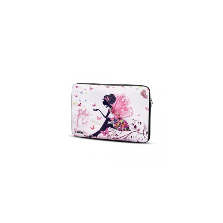 SUBBLIM Funda Ordenador Neopreno Trendy Sleeve Neo Hada 15,6"