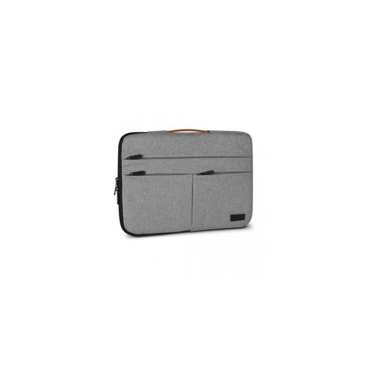 SUBBLIM Funda Air Padding 360 Sleeve 15,6" Light Grey