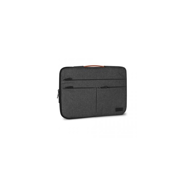 SUBBLIM Funda Air Padding 360 Sleeve 15,6" Dark Grey