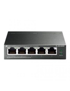 TP-Link TL-SG105PE switch Gestionado L2 Gigabit Ethernet (10/100/1000) Energía sobre Ethernet (PoE) Negro