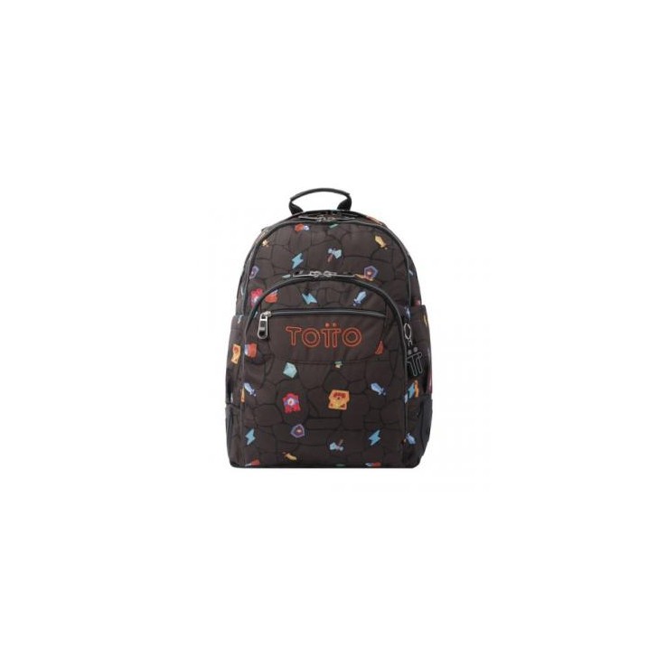 MOCHILA ESCOLAR ESTAMPADO VIDEOJUEGO - CRAYOLES TOTTO MA04ECO029-2210N-3Y7