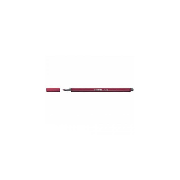 ROTULADOR PREMIUM CON PUNTA DE FIBRA BISELADA PEN 68 MAX COLOR PÚRPURA STABILO 768/19