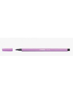 ROTULADOR PREMIUM CON PUNTA DE FIBRA BISELADA PEN 68 MAX COLOR LILA STABILO 768/58