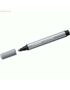 ROTULADOR PREMIUM CON PUNTA DE FIBRA BISELADA PEN 68 MAX COLOR GRIS MEDIO STABILO 768/95