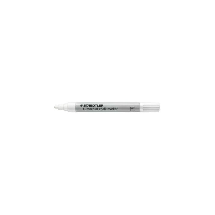 ROTULADOR CHALK MARKER LUMOCOLOR 344 TIZA LÍQUIDA BLANCO STAEDTLER 344-0
