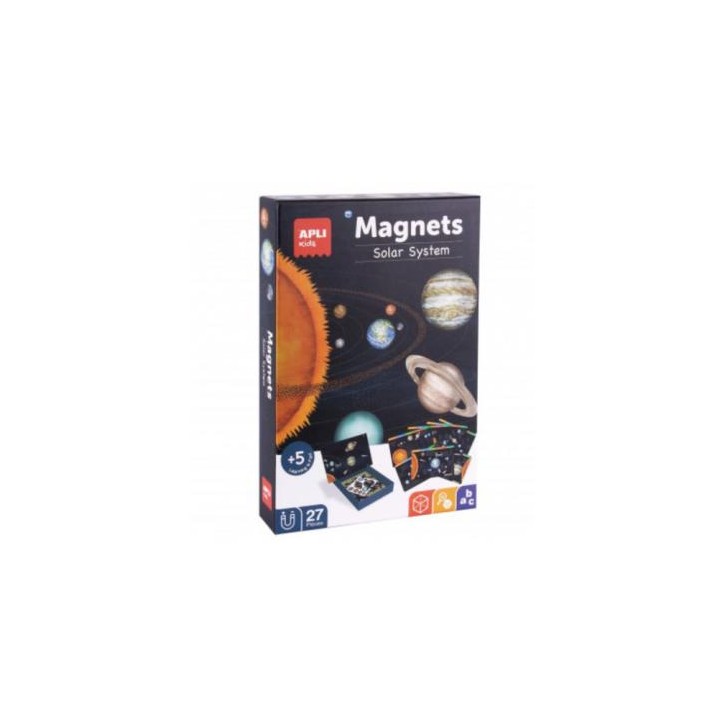 CAJA MAGNÉTICA SISTEMA SOLAR APLI 19272