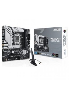 PLACA ASUS PRIME B760M-A WIFI,INTEL,1700,B760,4DDR5,128GB,2HDMI+DP,4SATA+2M.2,2USB 3.2+USB-C,2.5GB+WIFI6E+BT5.2,MATX