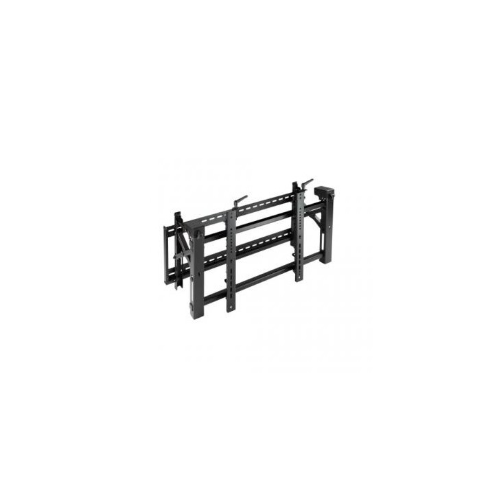 TooQ TQVW4570T soporte para monitor 177,8 cm (70") Negro Pared