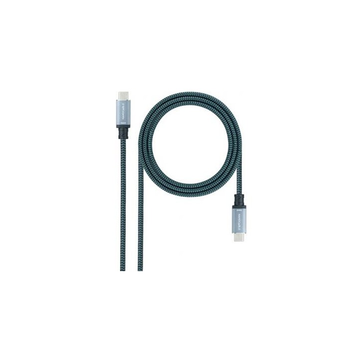 NANOCABLE CABLE USB 3.1 GEN2 10GBPS 5A, 4K/60HZ, USB-C/M-USB