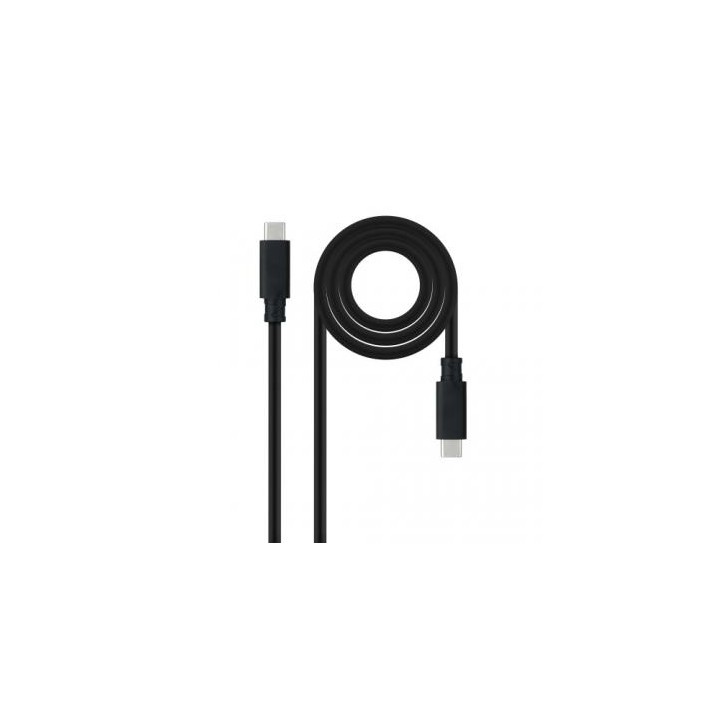NANOCABLE CABLE USB 3.1 GEN2 10GBPS 5A, 4K/60HZ, USB-C/M-USB