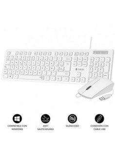 COMBO BUSINESS SLIM SILENCIOSO CON CABLE USB B