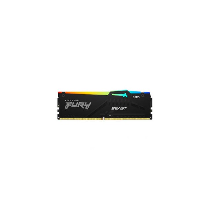 Kingston Technology FURY Beast RGB módulo de memoria 8 GB 1 x 8 GB DDR5 6000 MHz