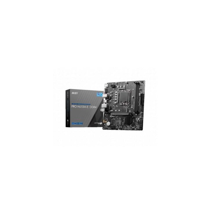 MSI PRO H610M-E DDR4 placa base Intel H610 LGA 1700 micro ATX
