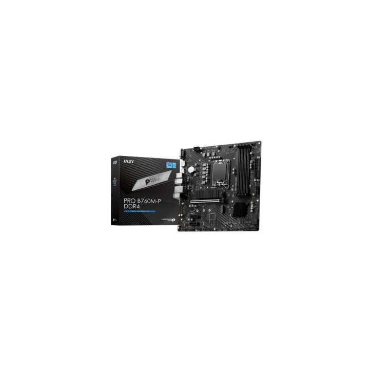 MSI PRO B760M-P DDR4 placa base Intel B760 LGA 1700 micro ATX