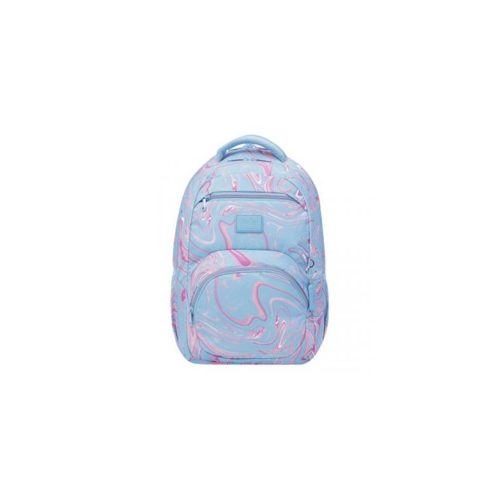 MOCHILA ECO-FRIENDLY ESTAMPADO VERDE Y ROSA - TRACER 4 TOTTO MA04TRC004-2210G-3JX