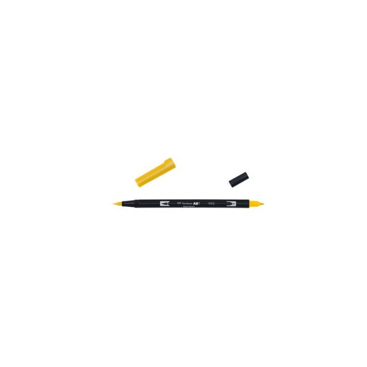 ROTULADOR DOBLE PUNTA PINCEL DUAL BRUSH-993 - COLOR CHROME ORANGE. TOMBOW ABT-993