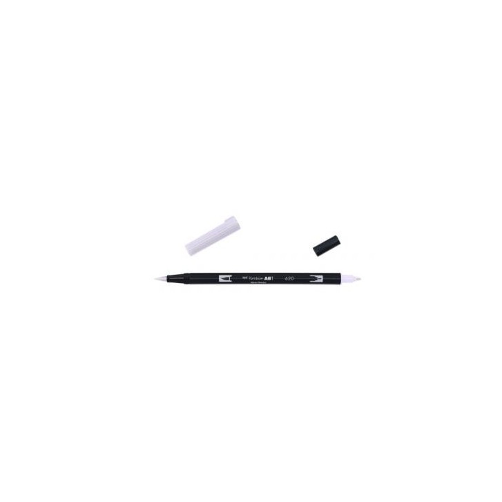 ROTULADOR DOBLE PUNTA PINCEL DUAL BRUSH-620 - COLOR LILAC. TOMBOW ABT-620