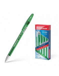 BOLÍGRAFO DE GEL R-301 ORIGINAL GEL 0.5, COLOR DE LA TINTA: VERDE ERICH KRAUSE 45156