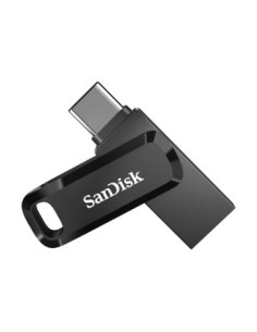 SanDisk Ultra Dual Drive Go unidad flash USB 64 GB USB Type-A / USB Type-C 3.2 Gen 1 (3.1 Gen 1) Negro