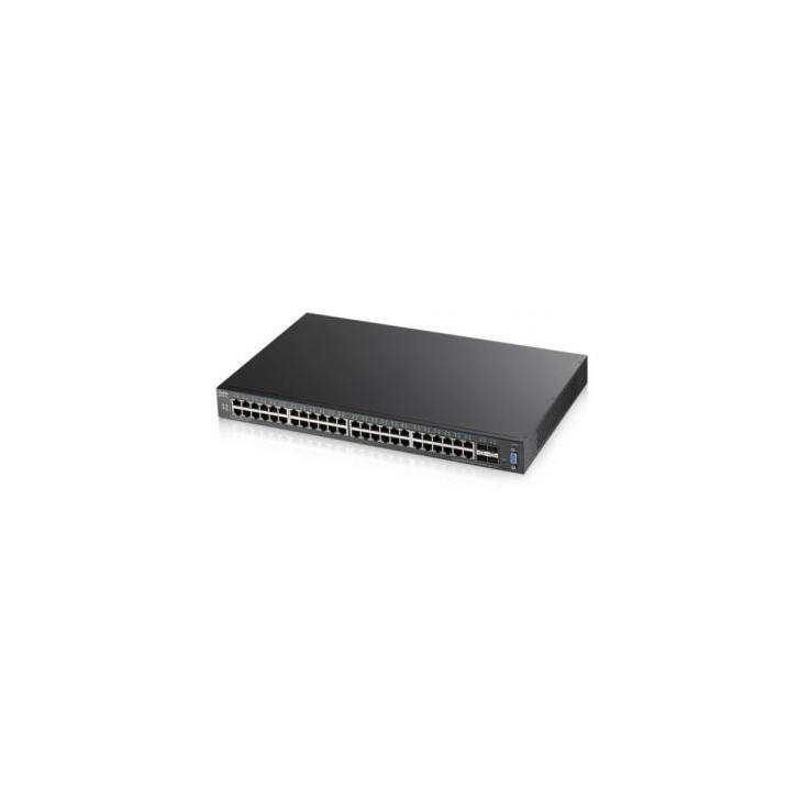 Zyxel XGS2210-52 Gestionado L2 Gigabit Ethernet (10/100/1000) 1U Negro