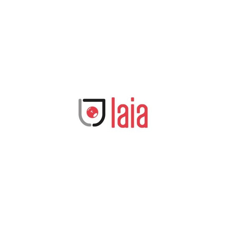 LAIA SOPORTE UNIVERSAL DE PARED DE HIERRO NEGRO GALVANIZADO (SWM)