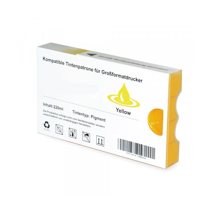 Compatible Epson T6124 Amarillo Cartucho de Tinta Pigmentada