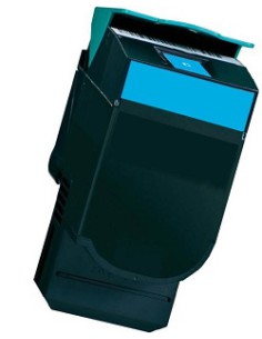 Compatible Toner Lexmark CX310 / CX410 / CX510 Cyan 80C2SC0