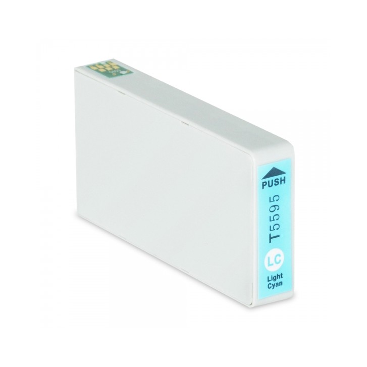 EPSON T5595 CYAN LIGHT CARTUCHO DE TINTA GENERICO C13T55954010.0