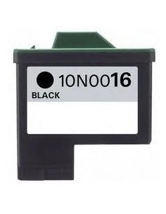 Compatible Lexmark 16  17 Negro Cartucho de Tinta 10N0016E