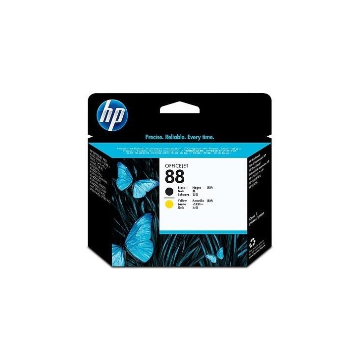HP 88 NEGRO/AMARILLO CABEZAL DE IMPRESION ORIGINAL C9381A.0