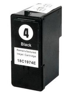Compatible Tinta LEXMARK 4 Negro REMANUFACTURADO 18C1974E