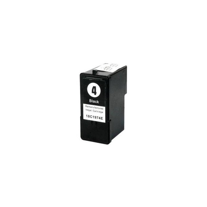 Compatible Tinta LEXMARK 4 Negro REMANUFACTURADO 18C1974E