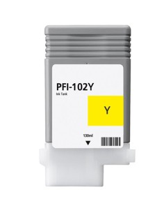 Tinta Compatible CANON PFI102 Amarillo 0898B001