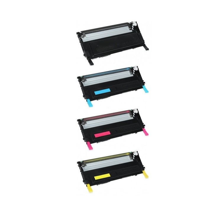 Compatible Pack 4 x Toner Samsung CLP320 / CLP325 CLT-K4072S