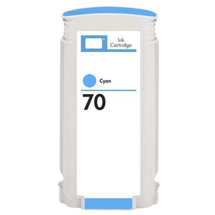 Compatible Tinta Pigmentada HP 70 Cyan C9452A