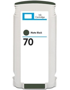 Compatible Tinta Pigmentada HP 70 Negro MATE C9448A