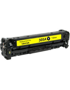 Toner Compatible HP CE412A Amarillo nº 305A