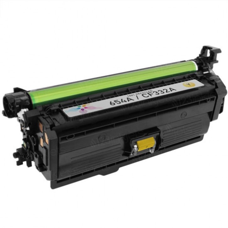 Compatible Toner HP CF332A / 654A Amarillo