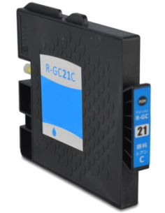 Compatible Tinta RICOH GC21C Cyan 405533 / GC-21C