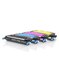 Compatible Pack 4 x Toner HP Q6470A / Q6471A / Q6472A Q6473A