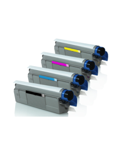 Compatible Pack 4 x Toner Tinta OKI C5600 / C5700